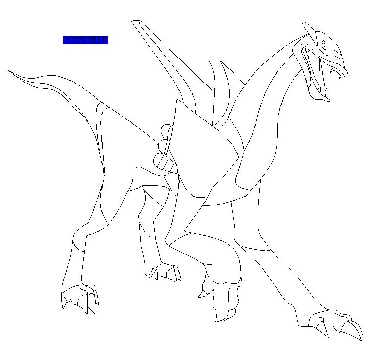 Dragon Booster Fan Art: Shock-Ra